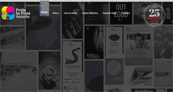Desktop Screenshot of prideinprintawards.co.nz